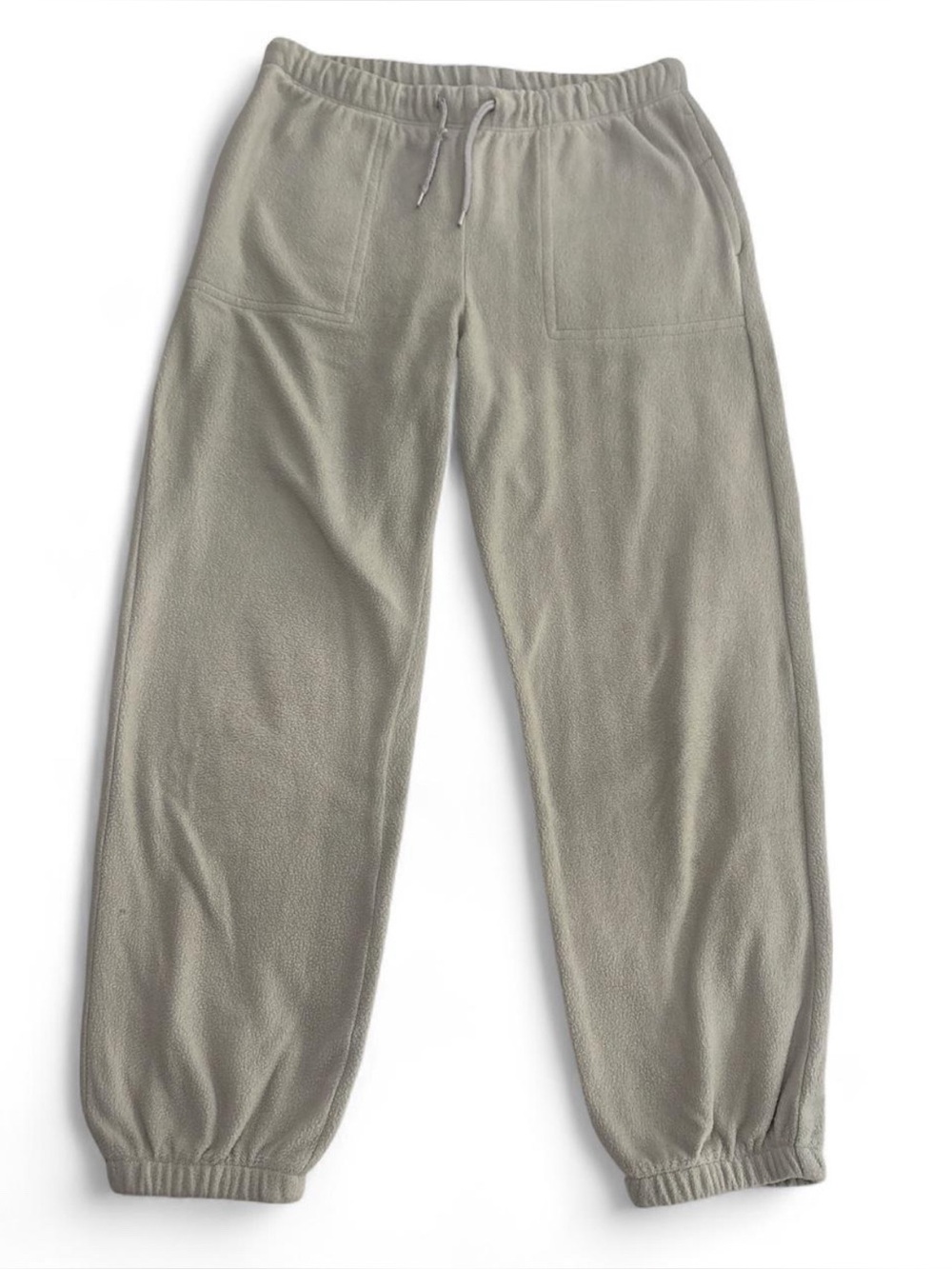 Old Navy Kids Gray Fleece Jogger Sweatpants Size Large (10–12)